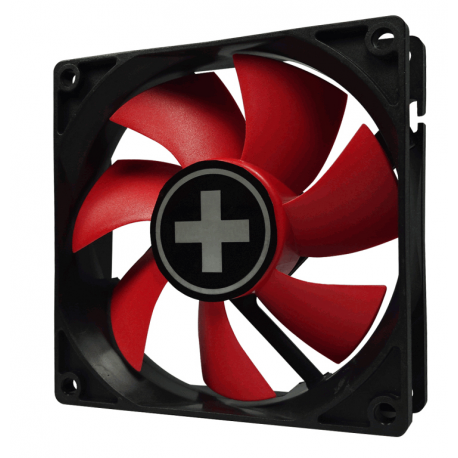 Xilence Performance C Series XPF92.R - Case fan - 92 mm - black, red - 3