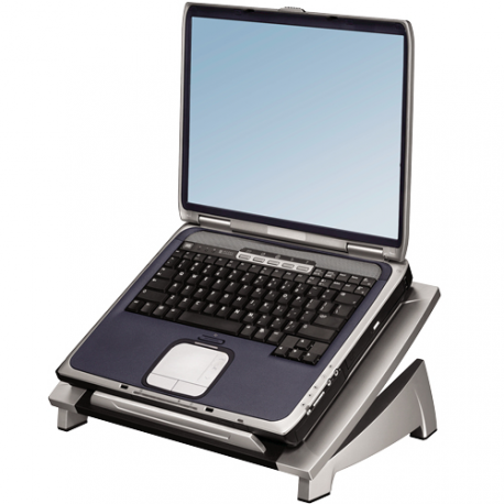 Fellowes Laptop Riser - Notebook stand - black, silver - 2