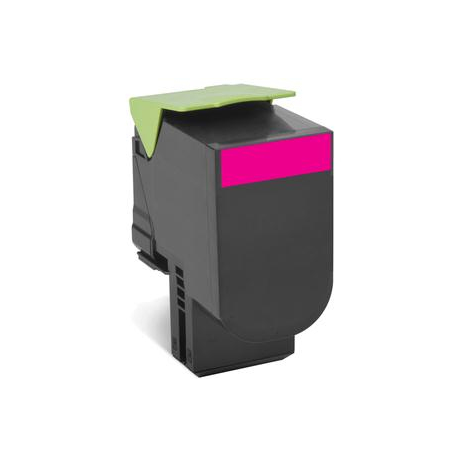 Lexmark 802HM - High Yield - magenta - original - toner cartridge LCCP, LRP - for Lexmark CX410de, CX410dte, CX410e, CX510de, CX510dhe, CX510dthe - 1