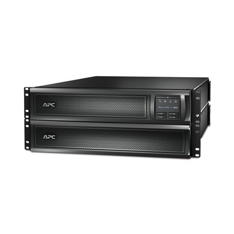 APC Smart-UPS X 3000 Rack / Tower LCD - UPS - AC 208 / 220 / 230 / 240 V - 2.7 kW - 3000 VA - RS-232, USB - output connectors: 9 - 2U - black - for P / N: AR4018SPX432, AR4024SP, AR4024SPX429, AR4024SPX431, AR4024SPX432, NBWL0356A - 4