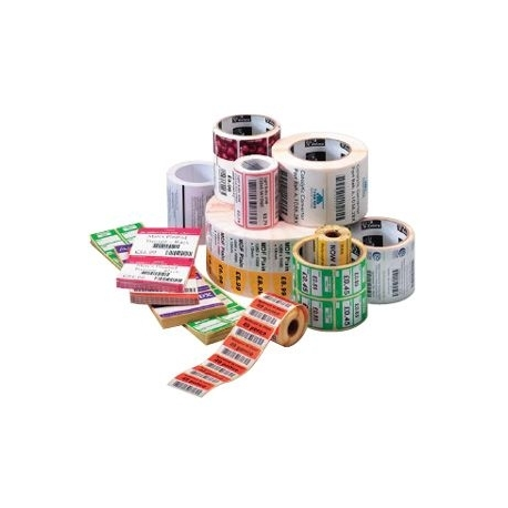 Zebra Z-Select 2000D - Paper - permanent acrylic adhesive - top coated - white - 63.5 x 101.6 mm 13200 label(s) (12 roll(s) x 1100) labels - for LP 2642, 2742, 3642, 3742; Orion; Zebra GX420; GK Series GK420; G-Series GC420; TLP 38XX - 2