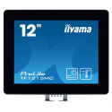 iiyama ProLite TF1215MC-B1 - LED monitor - 12.1" - open frame - touchscreen - 1024 x 768 - IPS - 540 cd / m² - 1000:1 - 25 ms - HDMI, VGA, DisplayPort - black