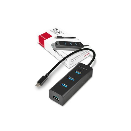 AXAGON HUE-S2C - Hub - 4 x SuperSpeed USB 3.0 - desktop - 11