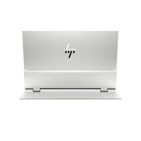 HP E14 G4 - LED monitor - 14" - portable - 1920 x 1080 Full HD (1080p) @ 60 Hz - IPS - 400 cd / m² - 800:1 - 5 ms - 2xUSB-C - sliver stand - 8