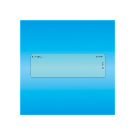 Seiko Instruments SLP-2RLC - Clear - 28 x 89 mm 260 label(s) (2 roll(s) x 130) address labels - for Smart Label Printer 440, 440 Office Administration Pack, 450, 620, 650, 650SE - 2