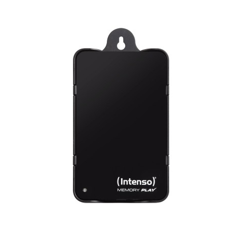 Intenso MEMORY PLAY - Hard drive - 1 TB - external (portable) - 2.5" - USB 3.0 - 5400 rpm - buffer: 8 MB - black - 7
