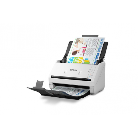 Epson WorkForce DS-530II - Document scanner - Duplex - 215.9 x 6096 mm - 600 dpi x 600 dpi - up to 35 ppm (mono) / up to 35 ppm (colour) - ADF (50 sheets) - up to 4000 scans per day - USB 3.0 - 12