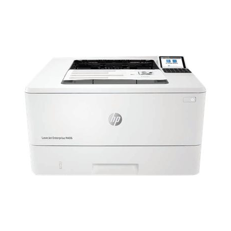 HP LaserJet Enterprise M406dn - Printer - B / W - Duplex - laser - A4 / Legal - 1200 x 1200 dpi - up to 40 ppm - capacity: 350 sheets - USB 2.0, Gigabit LAN, USB 2.0 host - 0