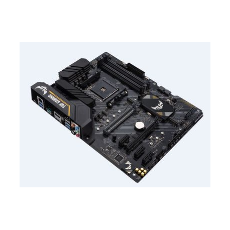 ASUS TUF GAMING B450-PLUS II - Motherboard - ATX - Socket AM4 - AMD B450 Chipset - USB-C Gen2, USB 3.2 Gen 1, USB 3.2 Gen 2 - Gigabit LAN - onboard graphics (CPU required) - HD Audio (8-channel) - 2