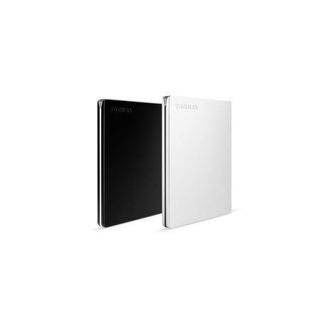 Toshiba Canvio Slim - Hard drive - 2 TB - external (portable) - 2.5" - USB 3.2 Gen 1 - black - 2
