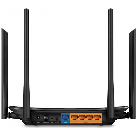 TP-Link Archer C6 - Wireless router - 4-port switch - GigE - 802.11a / b / g / n / ac - Dual Band - 2