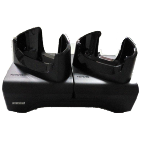 Zebra 2-slot Charge-only ShareCradle - Handheld charging cradle - for Zebra TC70, TC72, TC75, TC77 - 1