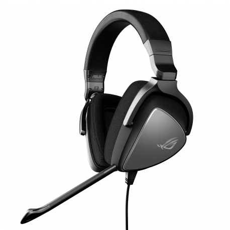 ASUS ROG Delta S - Headset - full size - wired - USB, USB-C - black - 2
