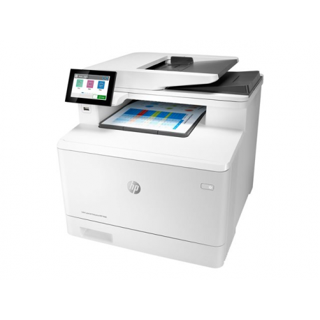 HP Color LaserJet Enterprise MFP M480f - Multifunction printer - colour - laser - Legal (216 x 356 mm) (original) - A4 / Legal (media) - up to 27 ppm (copying) - up to 27 ppm (printing) - 300 sheets - 33.6 Kbps - USB 2.0, Gigabit LAN, USB 2.0 host - 1