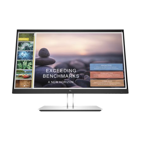 HP E24t G4 - E-Series - LED monitor - 24" (23.8" viewable) - touchscreen - 1920 x 1080 Full HD (1080p) @ 60 Hz - IPS - 300 cd / m² - 1000:1 - 5 ms - HDMI, VGA, DisplayPort - black - 0