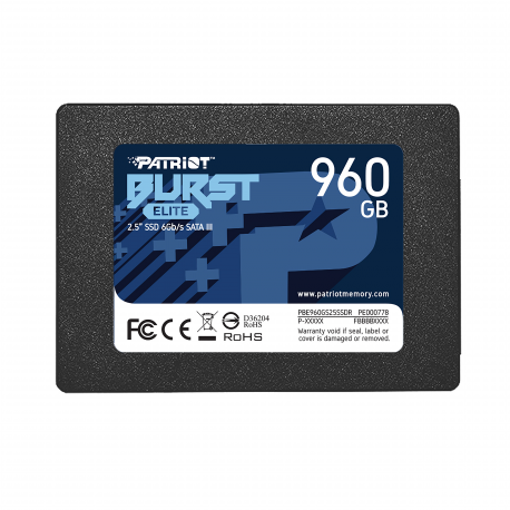 Patriot Burst Elite - SSD - 960 GB - internal - 2.5" - SATA 6Gb / s - 0