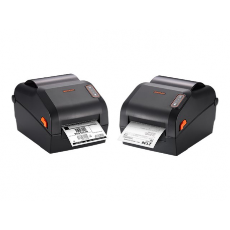 BIXOLON XD5-40d - Label printer - direct thermal - Roll (11.8 cm) - 203 dpi - up to 178 mm / sec - USB 2.0, LAN, USB host - black - 6