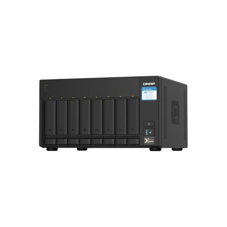 QNAP TS-832PX-4G - NAS server - 8 bays - SATA 6Gb / s - RAID 0, 1, 5, 6, 10, 50, JBOD, 60 - RAM 4 GB - Gigabit Ethernet / 2.5 Gigabit Ethernet / 10 Gigabit Ethernet - iSCSI - 0