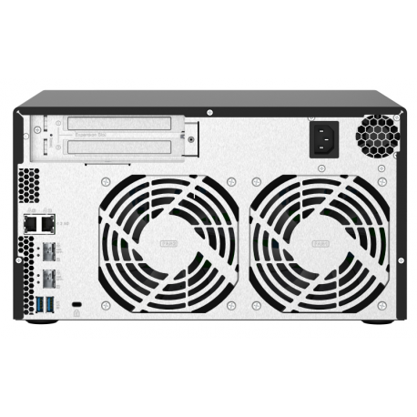 QNAP TS-832PX-4G - NAS server - 8 bays - SATA 6Gb / s - RAID 0, 1, 5, 6, 10, 50, JBOD, 60 - RAM 4 GB - Gigabit Ethernet / 2.5 Gigabit Ethernet / 10 Gigabit Ethernet - iSCSI - 6