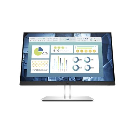 HP E22 G4 - E-Series - LED monitor - 22" (21.5" viewable) - 1920 x 1080 Full HD (1080p) @ 60 Hz - IPS - 250 cd / m² - 1000:1 - 5 ms - HDMI, VGA, DisplayPort - black - promo - 0