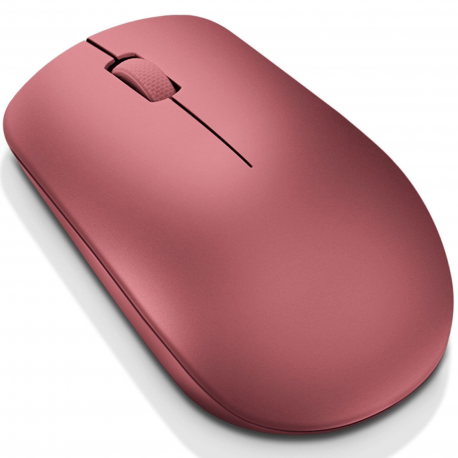 Lenovo 530 Wireless Mouse - Mouse - right and left-handed - optical - 3 buttons - wireless - 2.4 GHz - USB wireless receiver - Cherry Red - for ThinkCentre M80t Gen 3; ThinkCentre neo 50; ThinkPad T14s Gen 3; V50t Gen 2-13 - 1