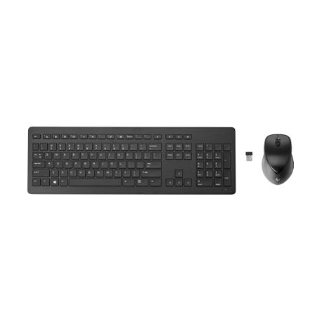 HP Wireless Rechargeable 950MK - Keyboard and mouse set - wireless - 2.4 GHz - Pan Nordic - for Elite c1030; EliteBook 83X G7, 84X G7; ZBook Create G7, Studio G7; ZBook Fury 15 G7, 17 G7 - 1