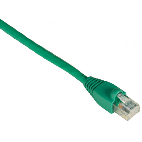 Black Box GigaTrue - Patch cable - RJ-45 (M) to RJ-45 (M) - 3 m - CAT 6 - booted, snagless, stranded - green - 0