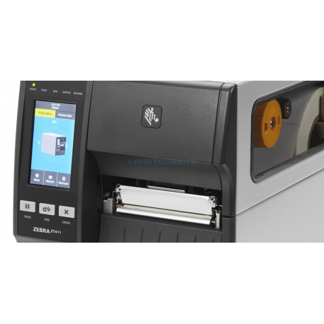 Zebra ZT400 Series ZT411 - Label printer - direct thermal  /  thermal transfer - Roll (11.4 cm) - 300 dpi - up to 254 mm / sec - USB 2.0, LAN, serial, USB host, Bluetooth 4.1 - 3