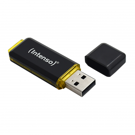Intenso High Speed Line - USB flash drive - 128 GB - USB 3.1 - black, yellow - 2