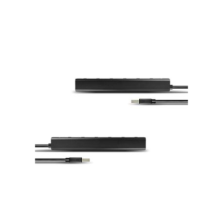 AXAGON HUE-SA7BP - Hub - 7 x SuperSpeed USB 3.0 - desktop - 8