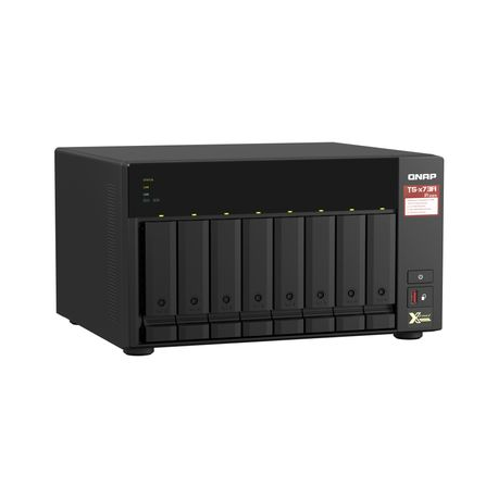 QNAP TS-873A - NAS server - 8 bays - SATA 6Gb/s - RAM 8 GB - Gigabit Ethernet / 2.5 Gigabit Ethernet - 3