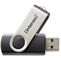 Intenso Basic Line - USB flash drive - 32 GB - USB 2.0 - black silver