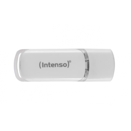 Intenso Flash Line - USB flash drive - 64 GB - USB-C 3.1 Gen 1 - white - 0