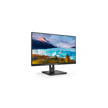 Philips S-line 272S1AE - LED monitor - 27" - 1920 x 1080 Full HD (1080p) @ 75 Hz - IPS - 250 cd / m² - 1000:1 - 4 ms - HDMI, DVI-D, VGA, DisplayPort - speakers - black texture - 12