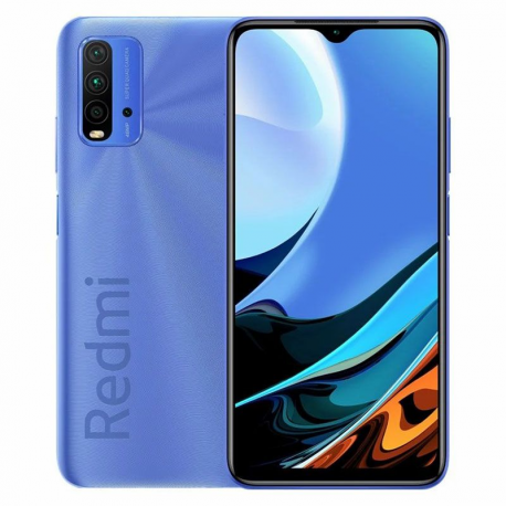 Xiaomi Redmi 9T - Smartphone - dual-SIM - 4G LTE - 128 GB - microSD slot, - microSD slot - 6.53" - 2340 x 1080 pixels (395 ppi) - RAM 4 GB (8 MP front camera) - 4x rear cameras - Android - twilight blue - 0