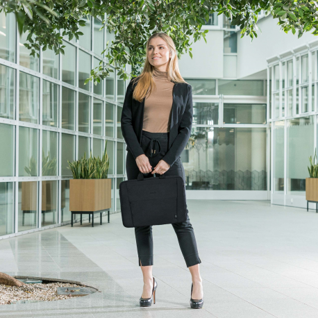 DICOTA Eco Slim Case BASE - Notebook carrying case - 13" - 14.1" - black - 2