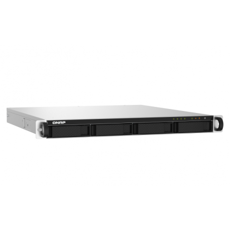 QNAP TS-432PXU - NAS server - 4 bays - rack-mountable - SATA 6Gb/s - RAID 0, 1, 5, 6, 10, JBOD - RAM 2 GB - 2.5 Gigabit Ethernet / 10 Gigabit Ethernet - iSCSI - 1U - 6