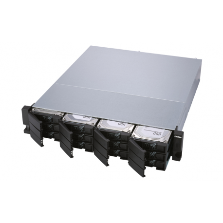 QNAP TL-R1200S-RP - Hard drive array - 12 bays (SATA-600) - SATA 6Gb/s (external) - rack-mountable - 2U - 2