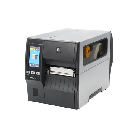 Zebra ZT400 Series ZT411 - Label printer - direct thermal  /  thermal transfer - Roll (11.4 cm) - 300 dpi - up to 254 mm / sec - USB 2.0, LAN, serial, USB host, NFC, Bluetooth 4.1 - 0