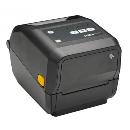 Zebra ZD421t - Label printer - thermal transfer - Roll (11.2 cm) - 203 dpi - up to 152 mm/sec - USB 2.0, LAN, USB host, NFC, Bluetooth 5.0 LE - grey - 3