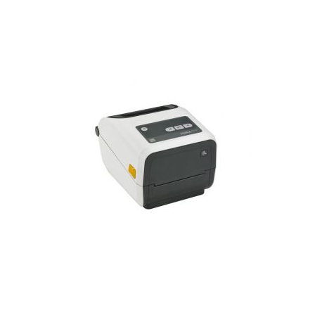Zebra ZD421t - Healthcare - label printer - thermal transfer - Roll (11.2 cm) - 300 dpi - up to 102 mm / sec - USB 2.0, LAN, USB host, NFC, Bluetooth LE - white - 0
