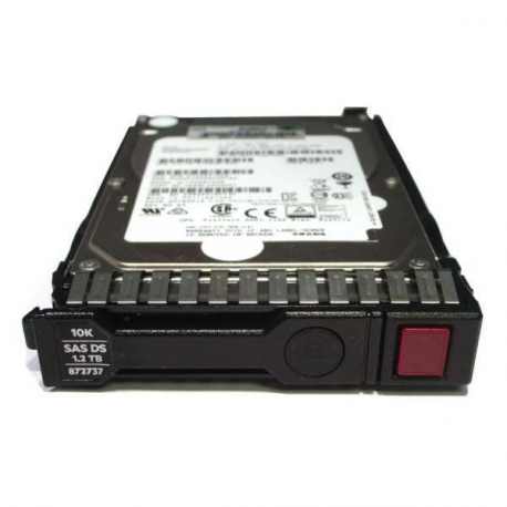 HPE Enterprise - Hard drive - 1.2 TB - hot-swap - 2.5" SFF - SAS 12Gb / s - 10000 rpm - with HPE SmartDrive carrier - 0