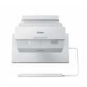 Epson EB-725Wi - 3LCD projector - 4000 lumens (white) - 4000 lumens (colour) - WXGA (1280 x 800) - 16:10 - 720p - ultra short-throw lens - 802.11a / b / g / n / ac wireless  /  LAN /  Miracast - white