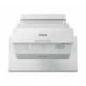 Epson EB-725W - 3LCD projector - 4000 lumens (white) - 4000 lumens (colour) - WXGA (1280 x 800) - 16:10 - 720p - ultra short-throw lens - 802.11a / b / g / n / ac wireless  /  LAN /  Miracast - white