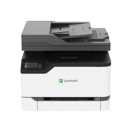 Lexmark CX431adw - Multifunction printer - colour - laser - 216 x 356 mm (original) - A4 / Legal (media) - up to 26 ppm (copying) - up to 26 ppm (printing) - 250 sheets - 33.6 Kbps - USB 2.0, Gigabit LAN, USB 2.0 host, Wi-Fi(ac) - 0