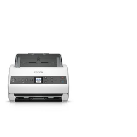 Epson WorkForce DS-730N - Document scanner - Contact Image Sensor (CIS) - Duplex - A4 / Legal - 600 dpi x 600 dpi - up to 40 ppm (mono)  /  up to 40 ppm (colour) - ADF (100 sheets) - up to 4500 scans per day - USB 2.0, Gigabit LAN - 2