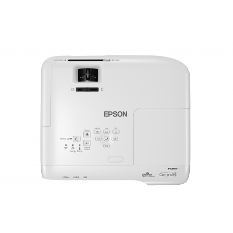Epson EB-982W - 3LCD projector - 4200 lumens (white) - 4200 lumens (colour) - WXGA (1280 x 800) - 16:10 - LAN - 15