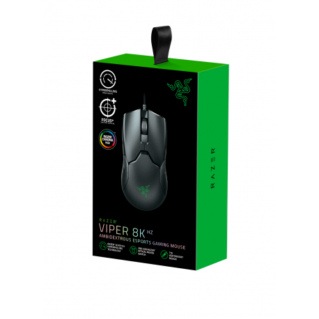 Razer Viper 8KHz - Mouse - right and left-handed - optical - 8 buttons - wired - USB - 4
