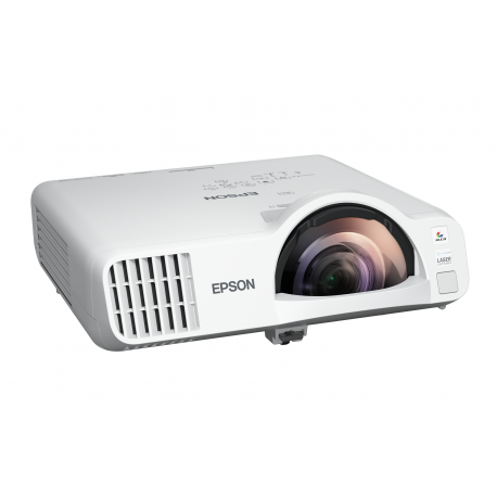Epson EB-L200SX - 3LCD projector - 3600 lumens (white) - 3600 lumens (colour) - XGA (1024 x 768) - 4:3 - 802.11a / b / g / n / ac wireless  /  LAN /  Miracast - white - 5