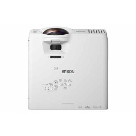 Epson EB-L200SX - 3LCD projector - 3600 lumens (white) - 3600 lumens (colour) - XGA (1024 x 768) - 4:3 - 802.11a / b / g / n / ac wireless  /  LAN /  Miracast - white - 6